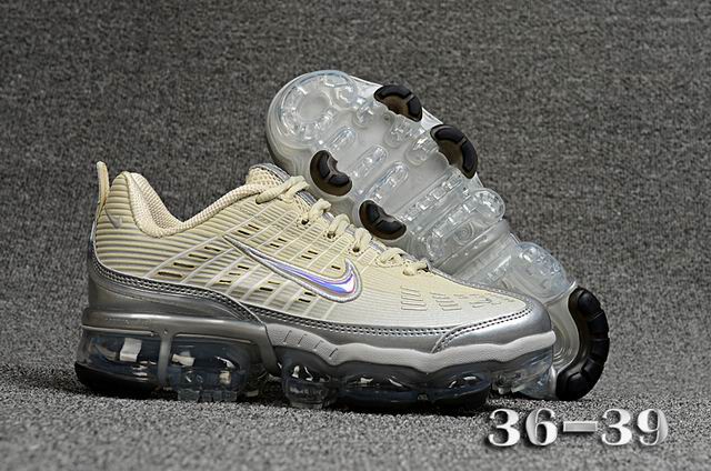 Nike Air Vapormax 360 Women Shoes Beige Silver-01 - Click Image to Close